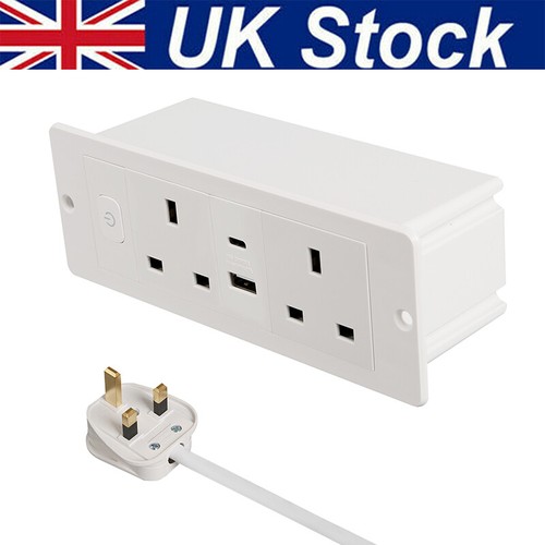 Recessed power outlet with - recessed,