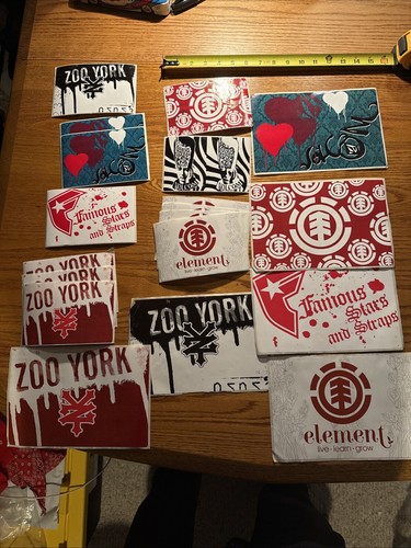 Skateboard sticker lot - , 18