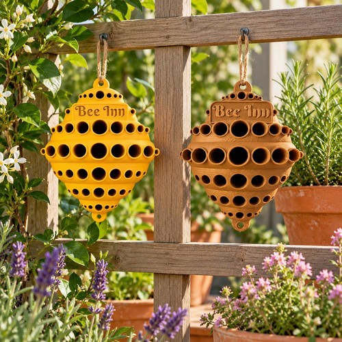 Printed insect bee - insect, house