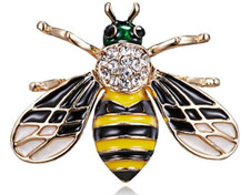 Bee Brooch Honeybee Insect