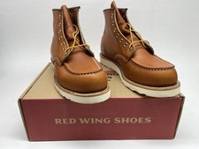 Red Wing Moc-Toe Boots (UK 9)