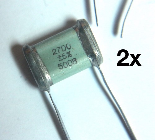 2700pf 7nf silver - 2.7nf,