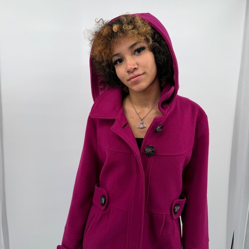 Live little magenta wool - live,