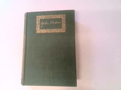 Milton poetical works - milton's, john