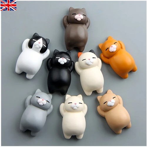 Cat magnets decorative - cat,