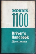 MORRIS 1100 Car Drivers