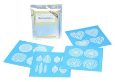 Four SugarVeil Mat Toppers