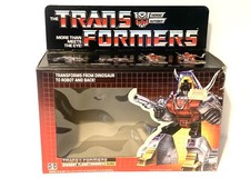 Vintage original G1 Transformers dinobot slag box only good condition 