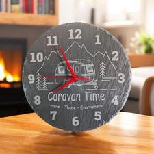 Caravan Theme 30cm Slate Wall