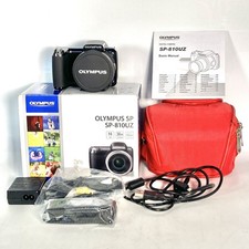 Olympus SP-810UZ 14MP Digital Camera 36x Zoom - Fully Tested & Working