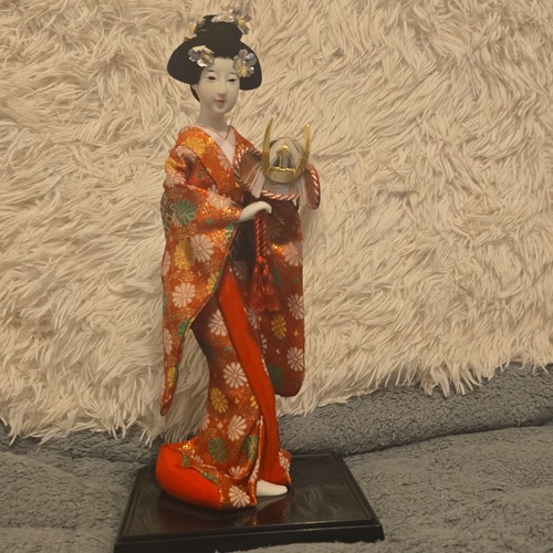 Vintage japanese geisha doll - vintage,