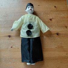 Vintage Pierrot clown doll