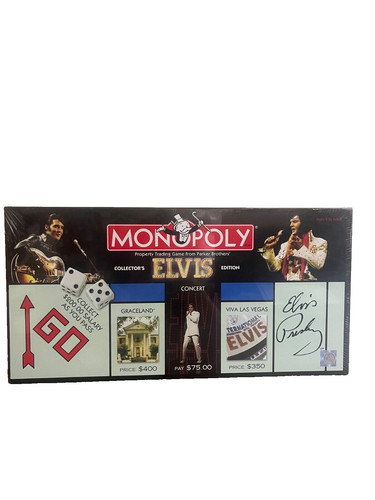 Monopoly elvis 25th - monopoly,