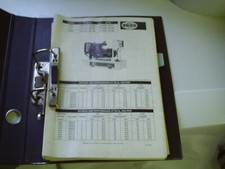 F G Wilson generator set information leaflets in ring binder