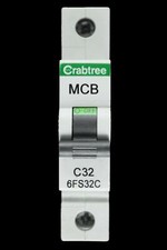 CRABTREE 32 AMP CURVE C 6kA