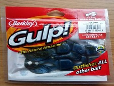 berkley gulp fishing bait blue
