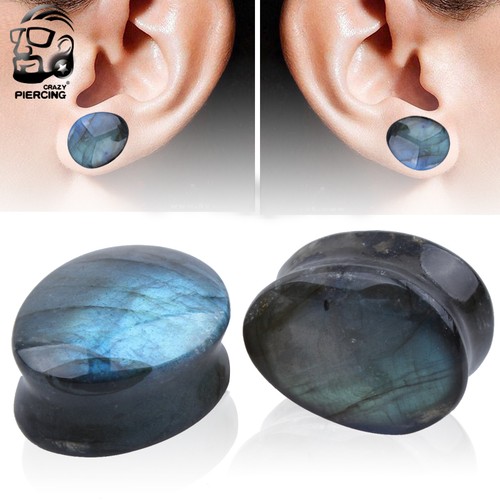Pair ear gauges organic - pair,