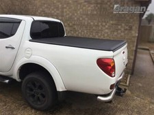 Tri Fold Soft Tonneau Cover For Mitsubishi L200 Triton Strada 2019+ Lid Cover