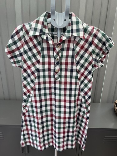 Vintage tee cotton checked - tee,