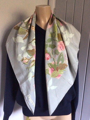 Jacqmar vintage silk scarf - jacqmar,