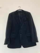 Autograph By Timothy Everest Men's Corduroy Black Jacket Size 44 XL Pockets