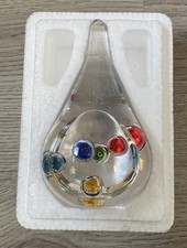 Elegant glass tear drop - glass,