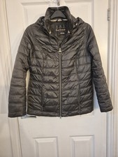 Ladies Barbour Quilted Jacket Size 14 Darkest Grey