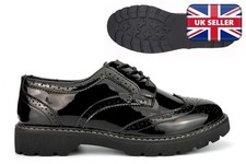 Girls School Shoes Brogue