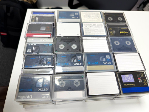 100 used minidv camcorder - minidv,