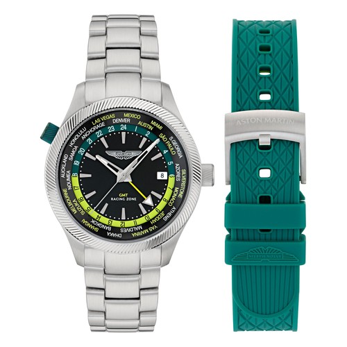 Aston martin men watch gmt - martin,