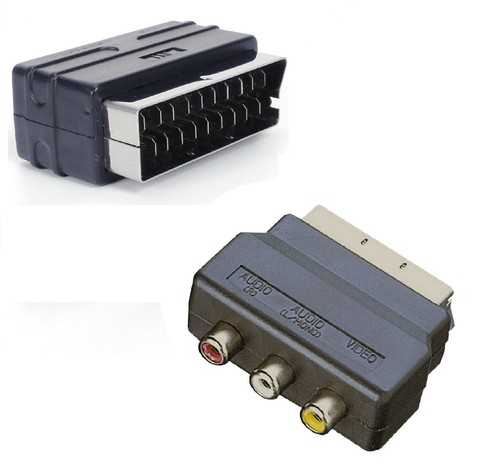 Rgb scart male - scart, rca