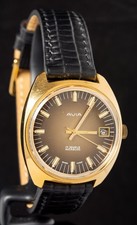 Avia tobacco dial gold - avia, gold-plated