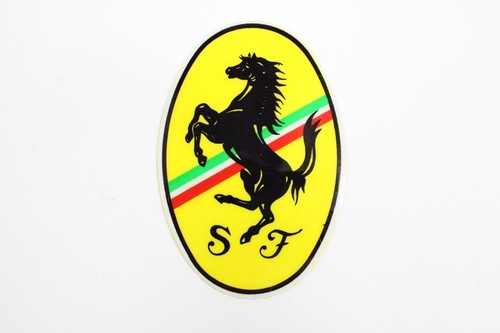 1970 ferrari badge - ferrari, decal