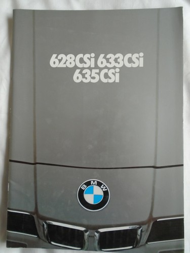 Bmw 628csi 633 csi 635csi - 633,