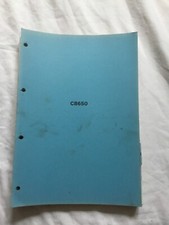 HONDA CB650 GENUINE FACTORY WORKSHOP MANUAL