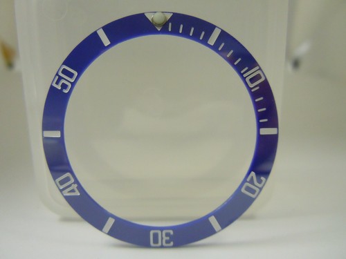 Blue ceramic bezel insert fit - bezel,