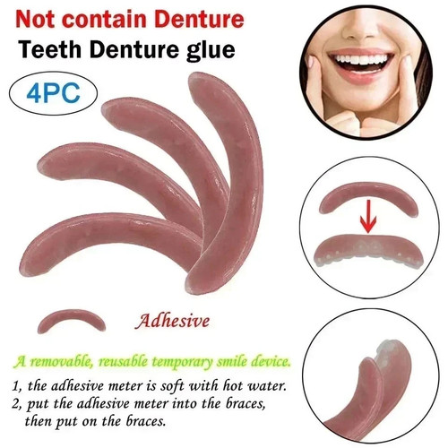 4pcs temporary smile comfort - 4pcs,