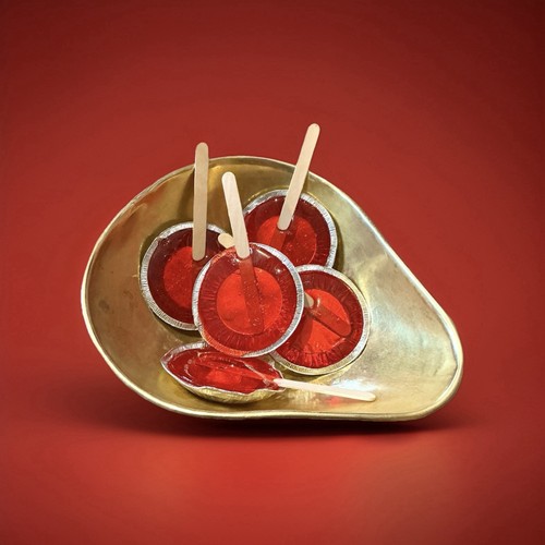 Frying pan lollies - lollies, toffee