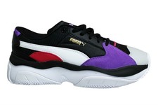 Puma Storm.Y Womens Black/Violet Trainers