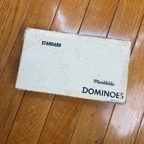 Vintage dominoes set - dominoes,