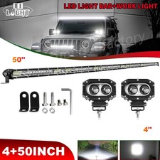 4" + 52" inch Slim LED Light