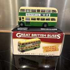 ATLAS 1/76 Scale LEYLAND PD3 / QUEEN MARY POLO AD RT 45 SOUTHSEA 4 655 105 Boxed