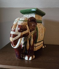 Vintage Elephant Planter Base