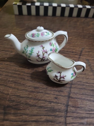 Coalport indian tree - indian, miniature