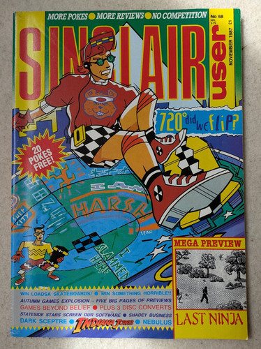 Sinclair user november 1987 - sinclair,