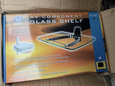 B-Tech AV Component/Media Shelf BT7087 Black - Box opened but items not removed