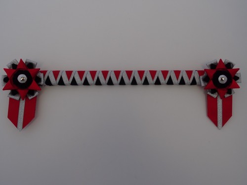 Red black silver standard - black,