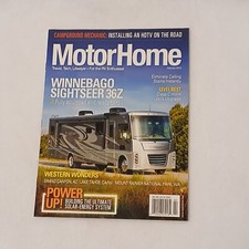 MotorHome Magazine February 2016 Winnebago Sightseer 36Z Fully Equipped & ready