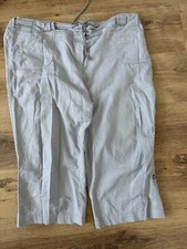 BHS Ladies trousers Size 18  100% Cotton 