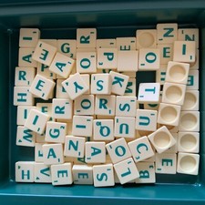SCRABBLE Individual Letter Tiles - Original Full Size - SPARES / REPLACEMENTS